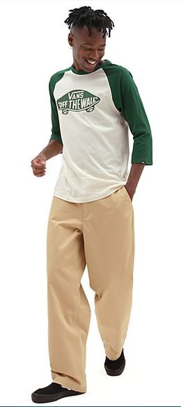 Vans Style 76 Raglan Ant Wht Edn Tişört