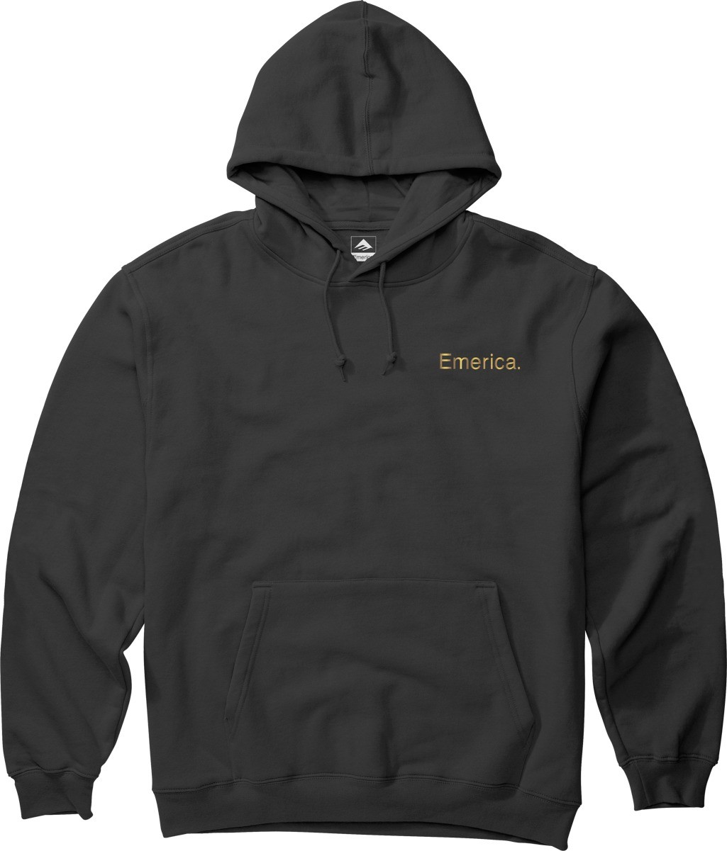 Emerica Lockup Blk Gld Sweatshirt