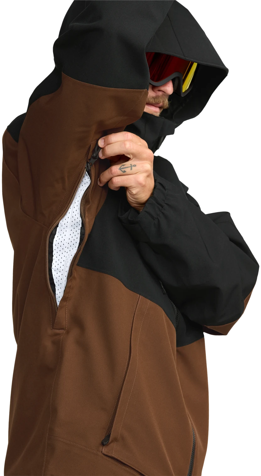 Volcom Brighton Fullzip B Erkek Snowboard Mont