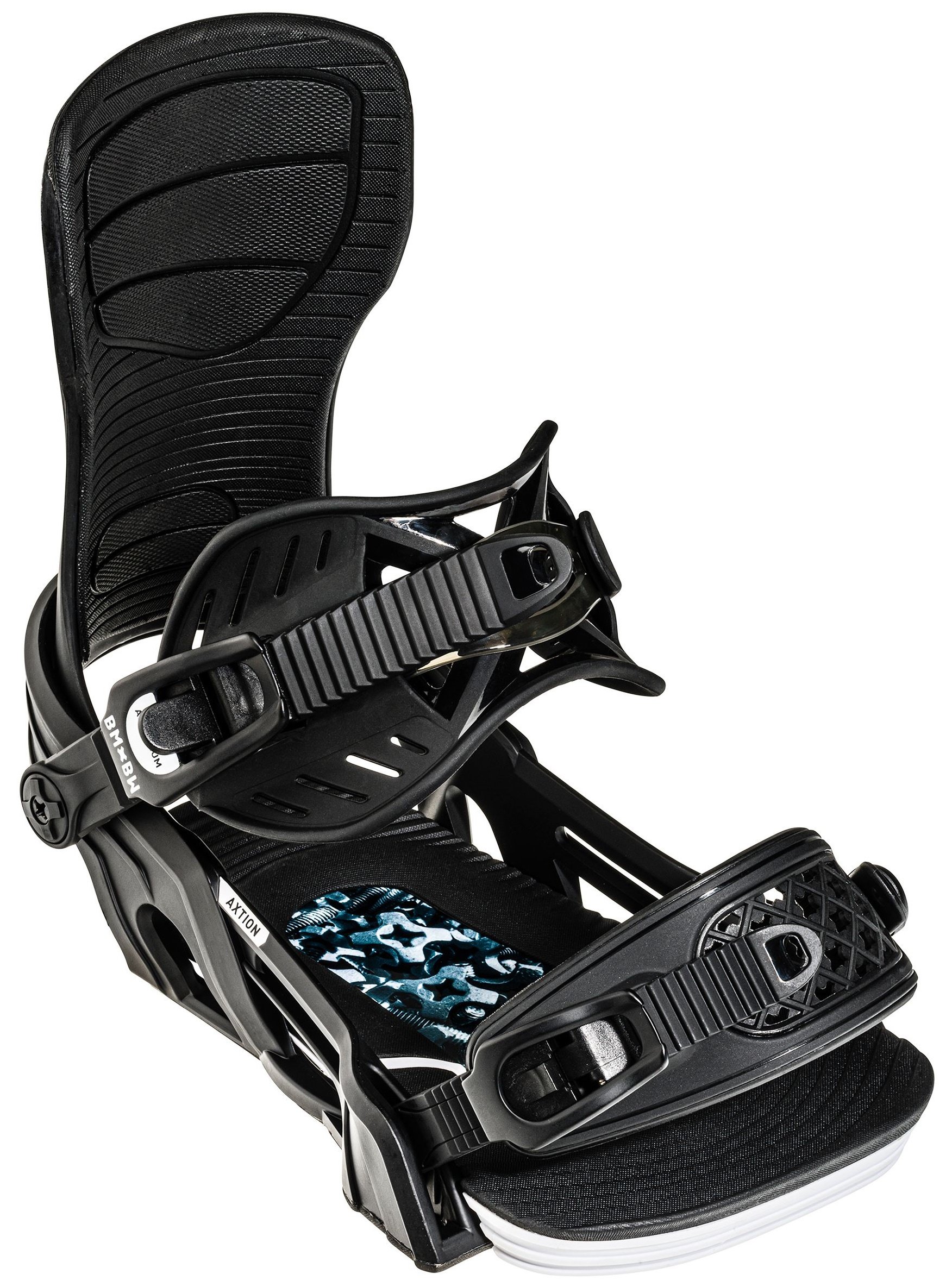 Bentmetal Axtion Black Snowboard Binding