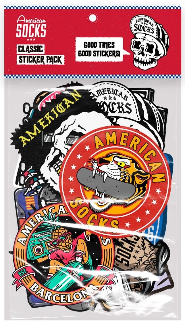 American Socks Classic Sticker Seti