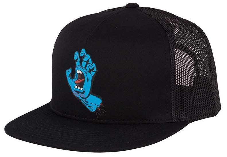 Santa Cruz Screaming Hand Hp Blk Cap