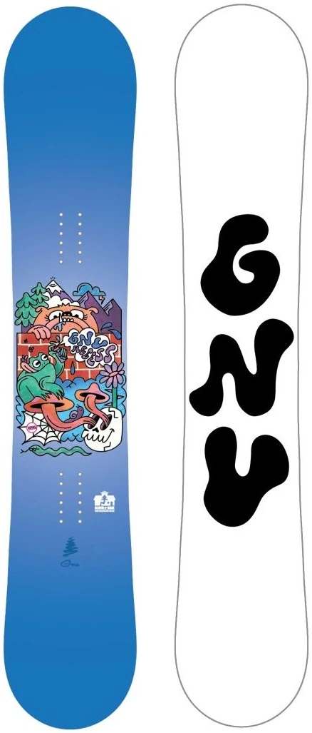 Gnu Recess 2025 B Çocuk Snowboard Bağlama Seti