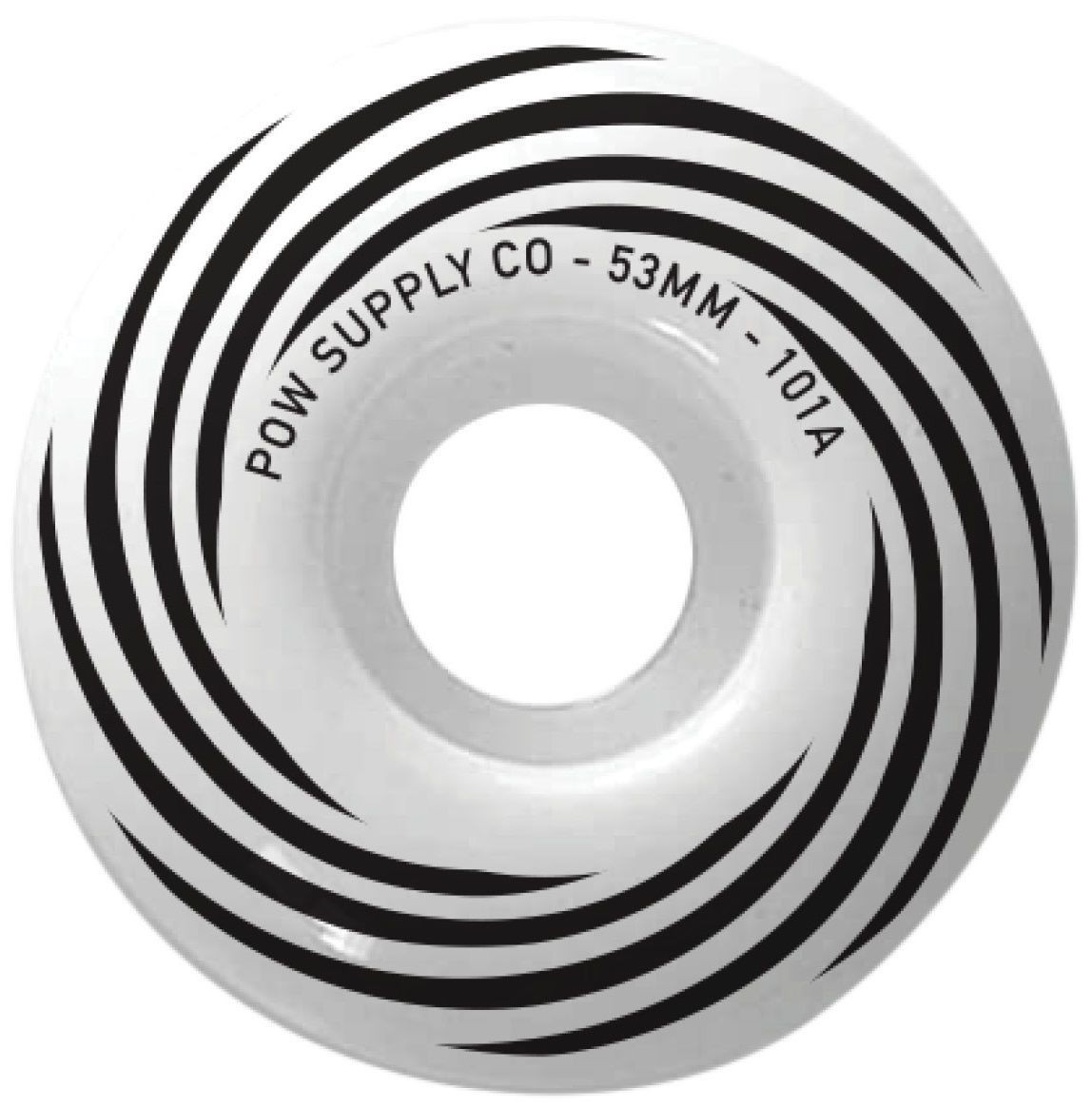 Pow Supply Co 53 Spiral Skate Wheel