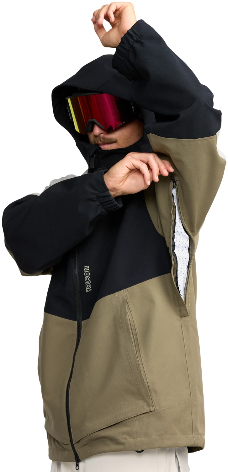 Volcom Brighton Fullzip M Erkek Snowboard Mont