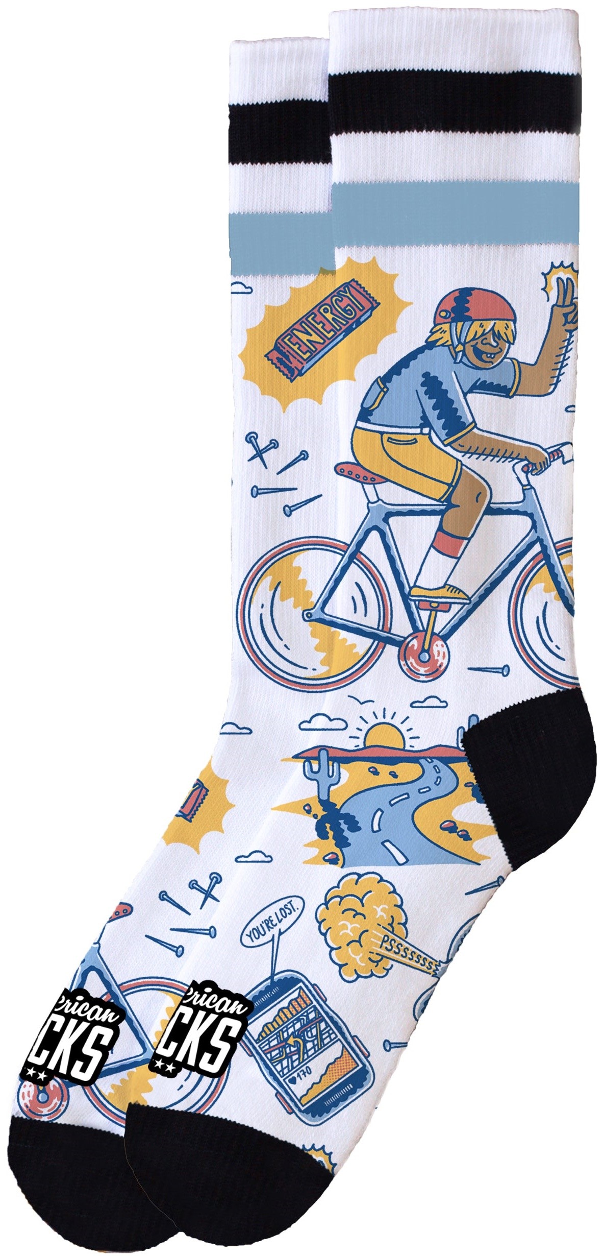 American Socks Peak Rider Mid High Sg Çorap