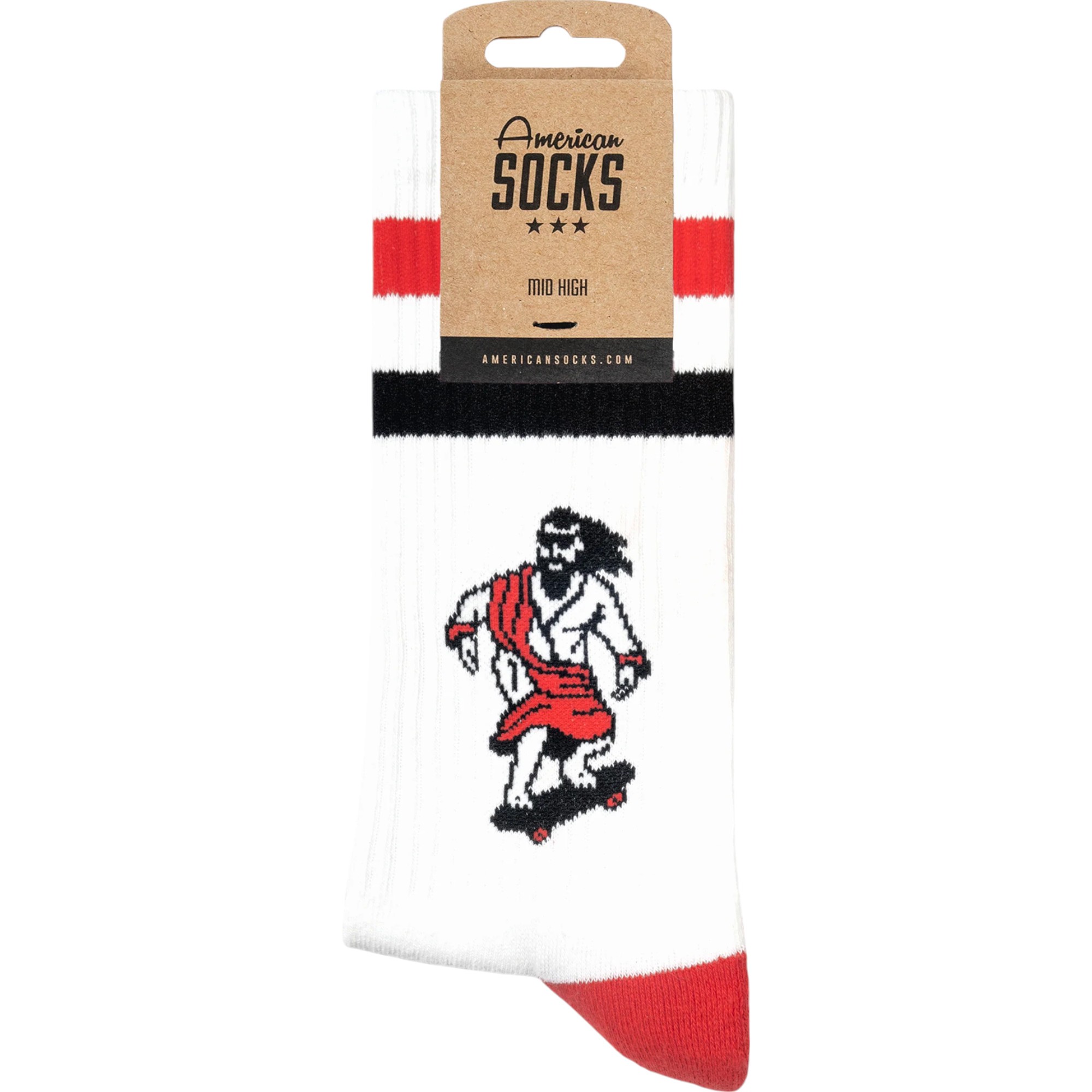 American Socks Skate Fast Mid High Çorap