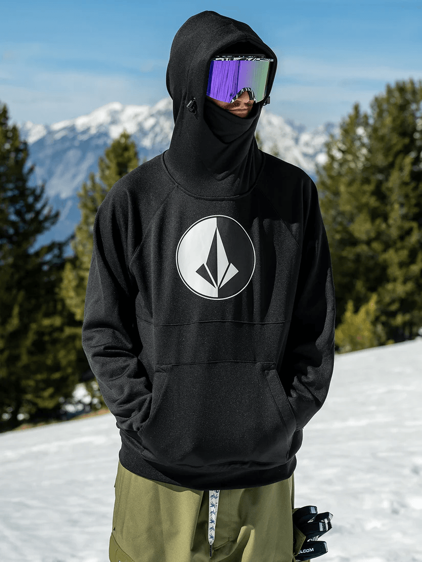 Volcom Hydro RB Blk Erkek Snowboard Sweatshirt