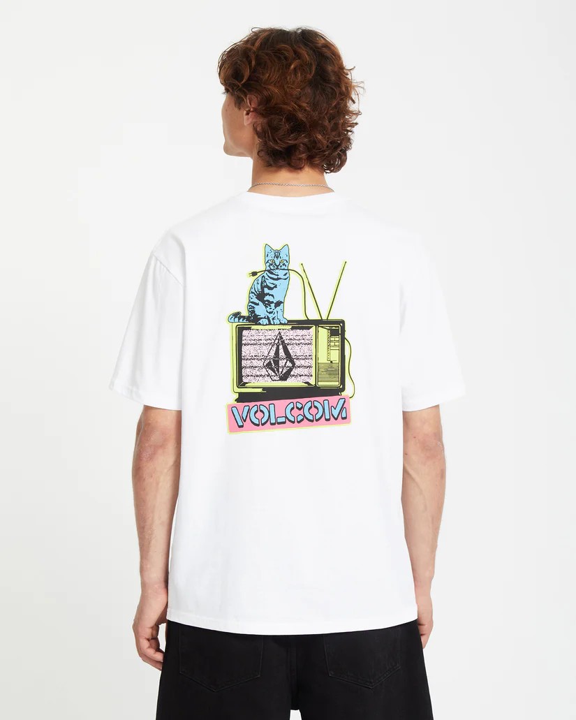 Volcom Catv Bsc Sst Wht Tişört