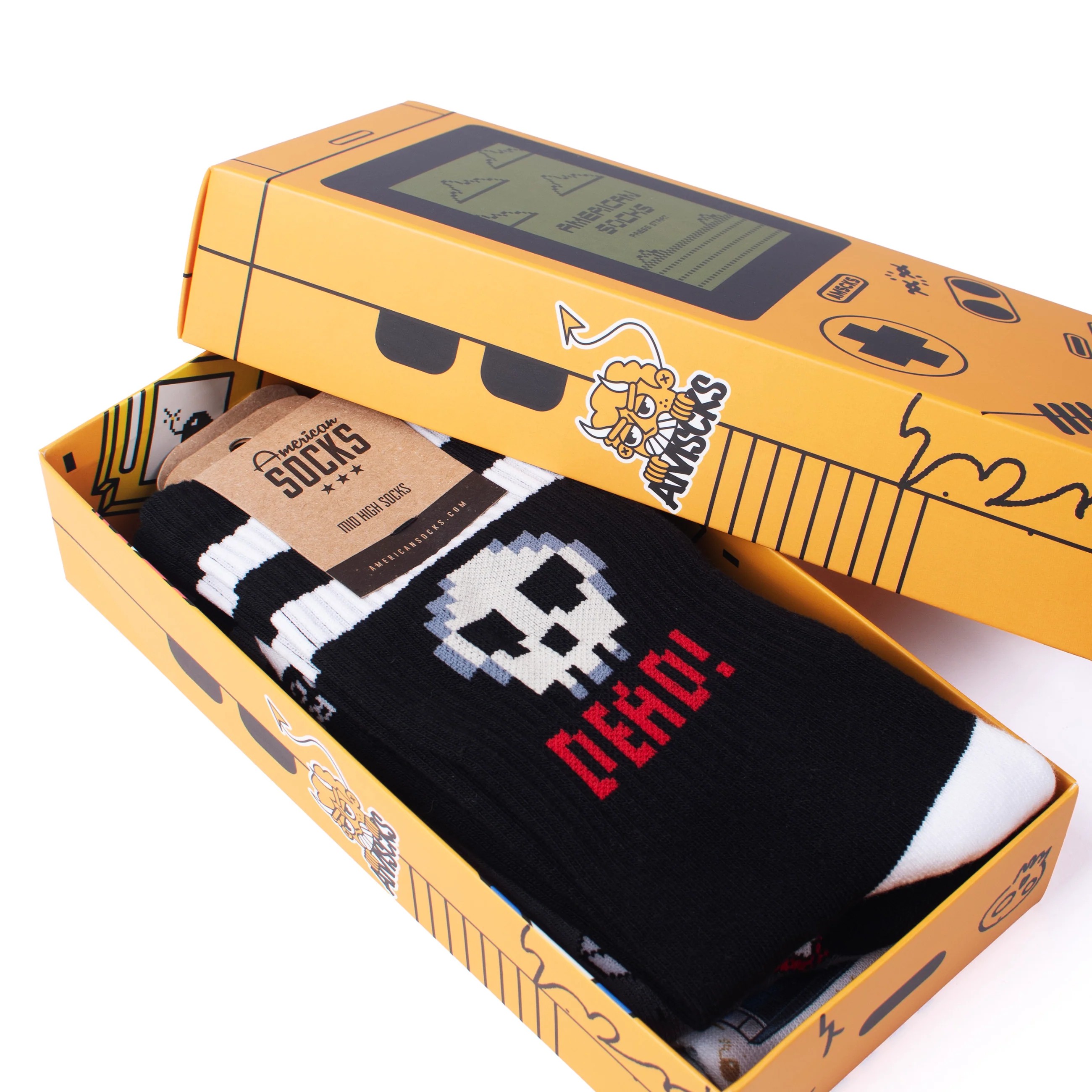 American Socks Gmr Hediyelik 3'lü Çorap Seti