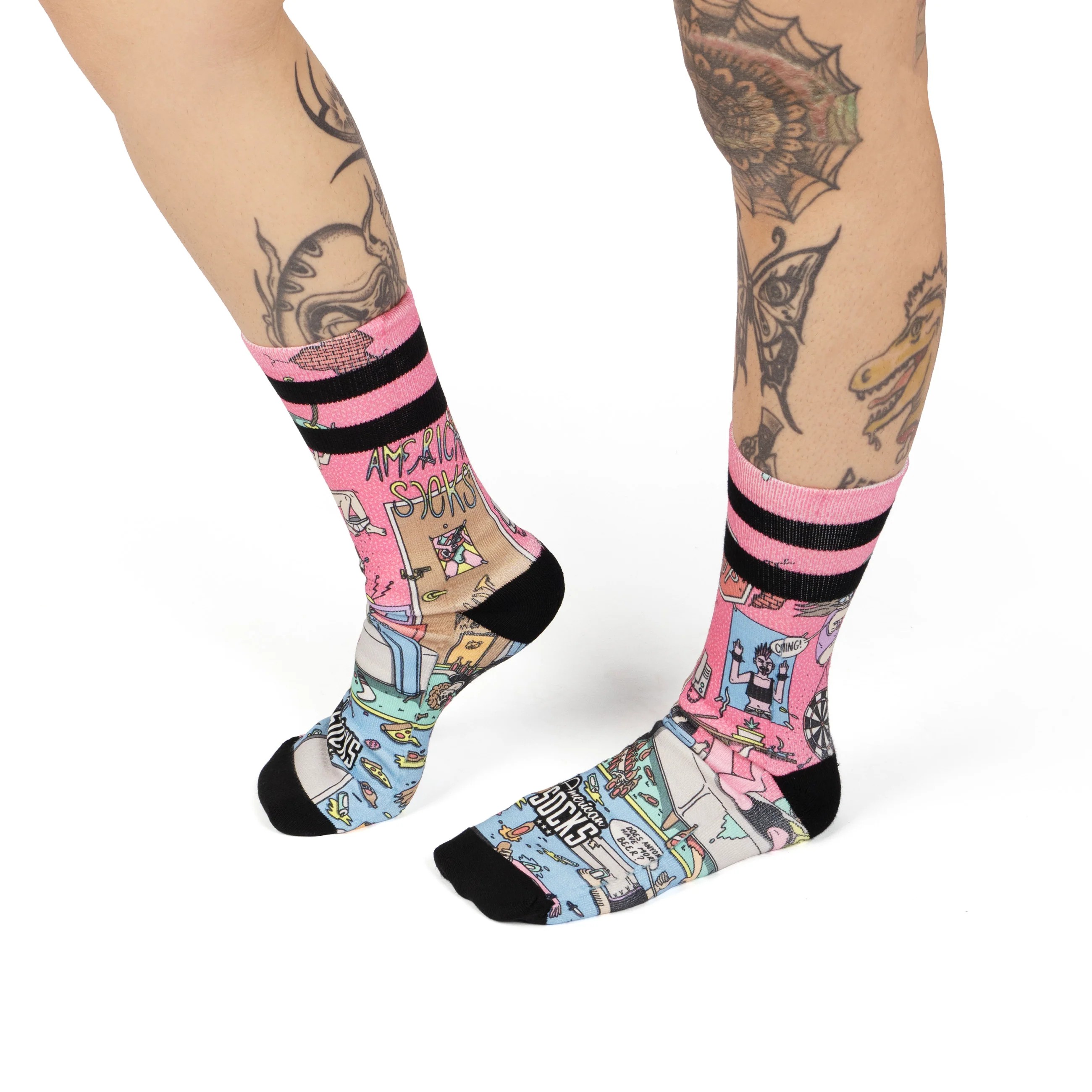 American Socks Amrcn Pie Mid High Sg Çorap