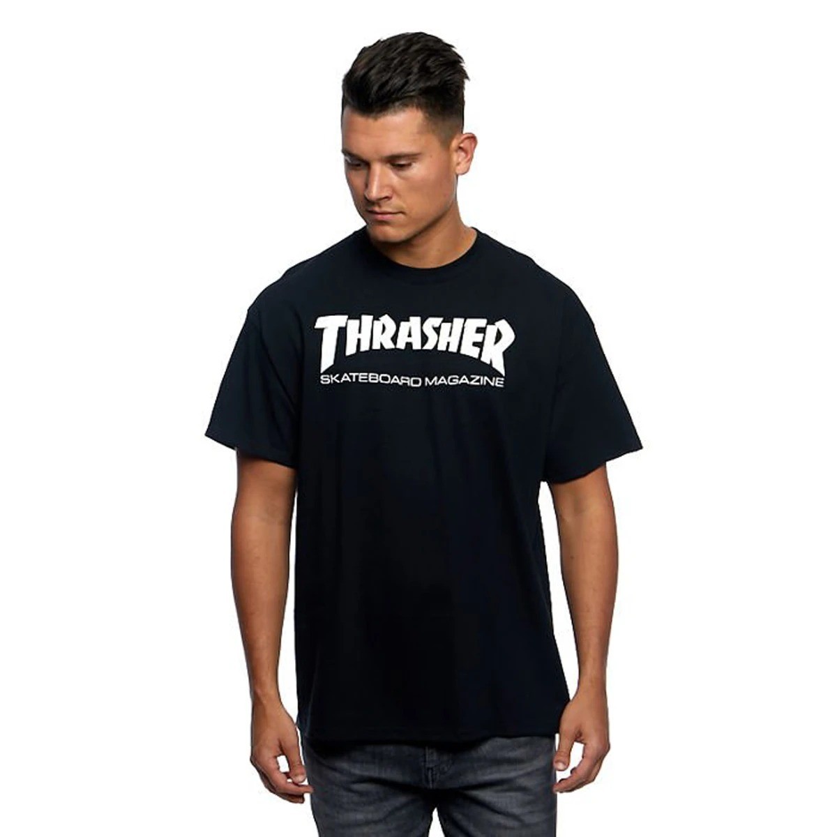 Thrasher Skatemag Black Tişört