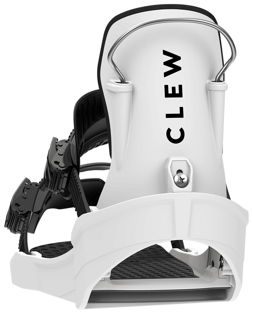 Clew Independence White Snowboard Bağlama