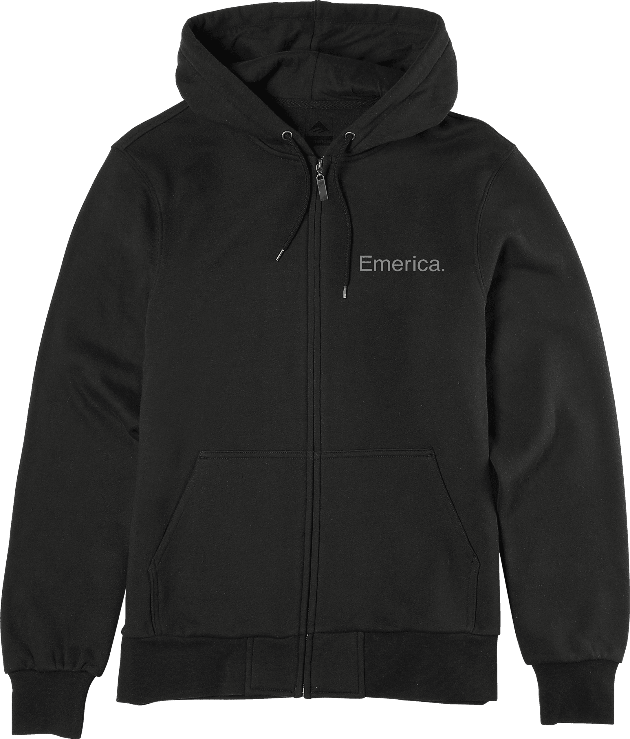 Emerica Pure Zip Blk Sweatshirt