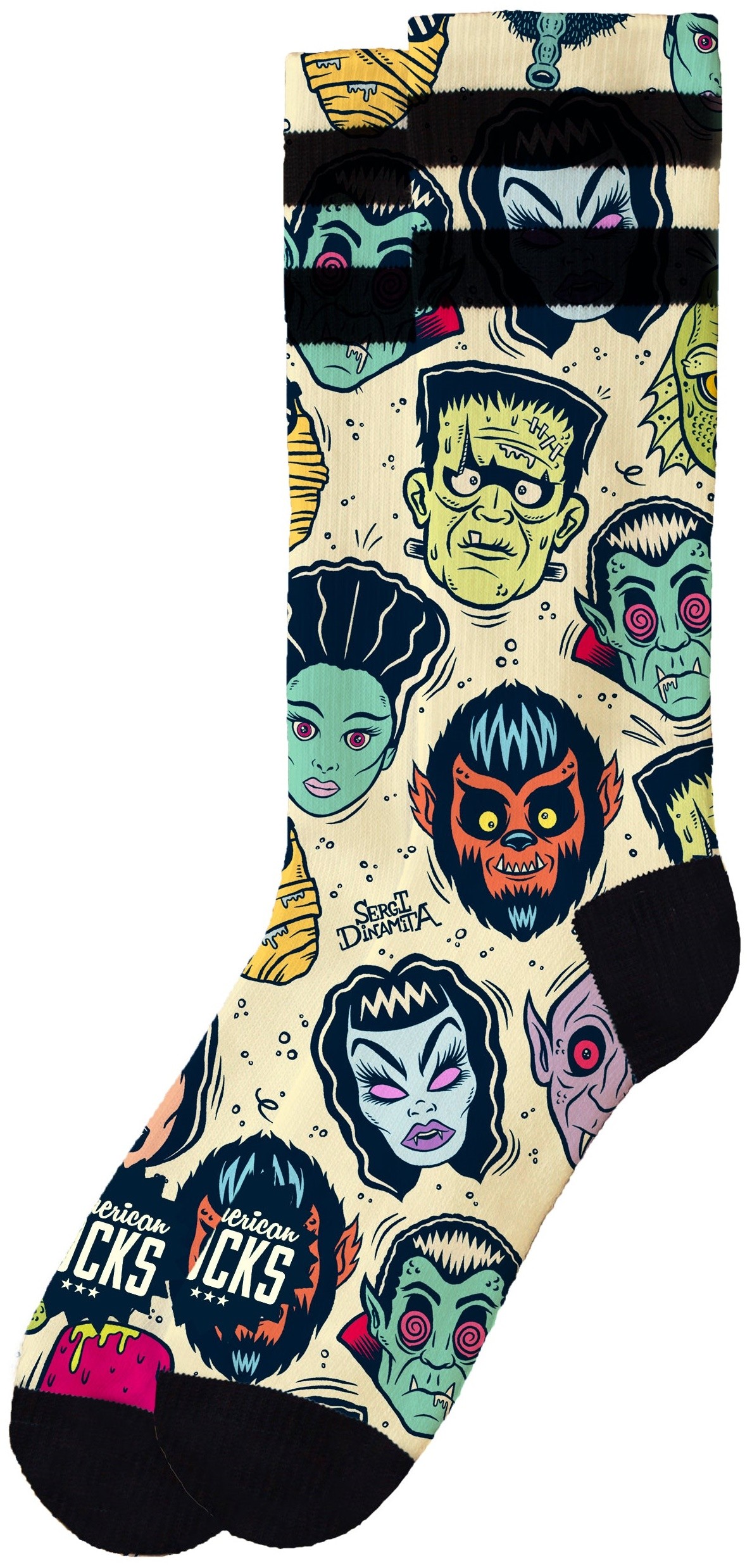 American Socks Villains Mid High Sg Çorap