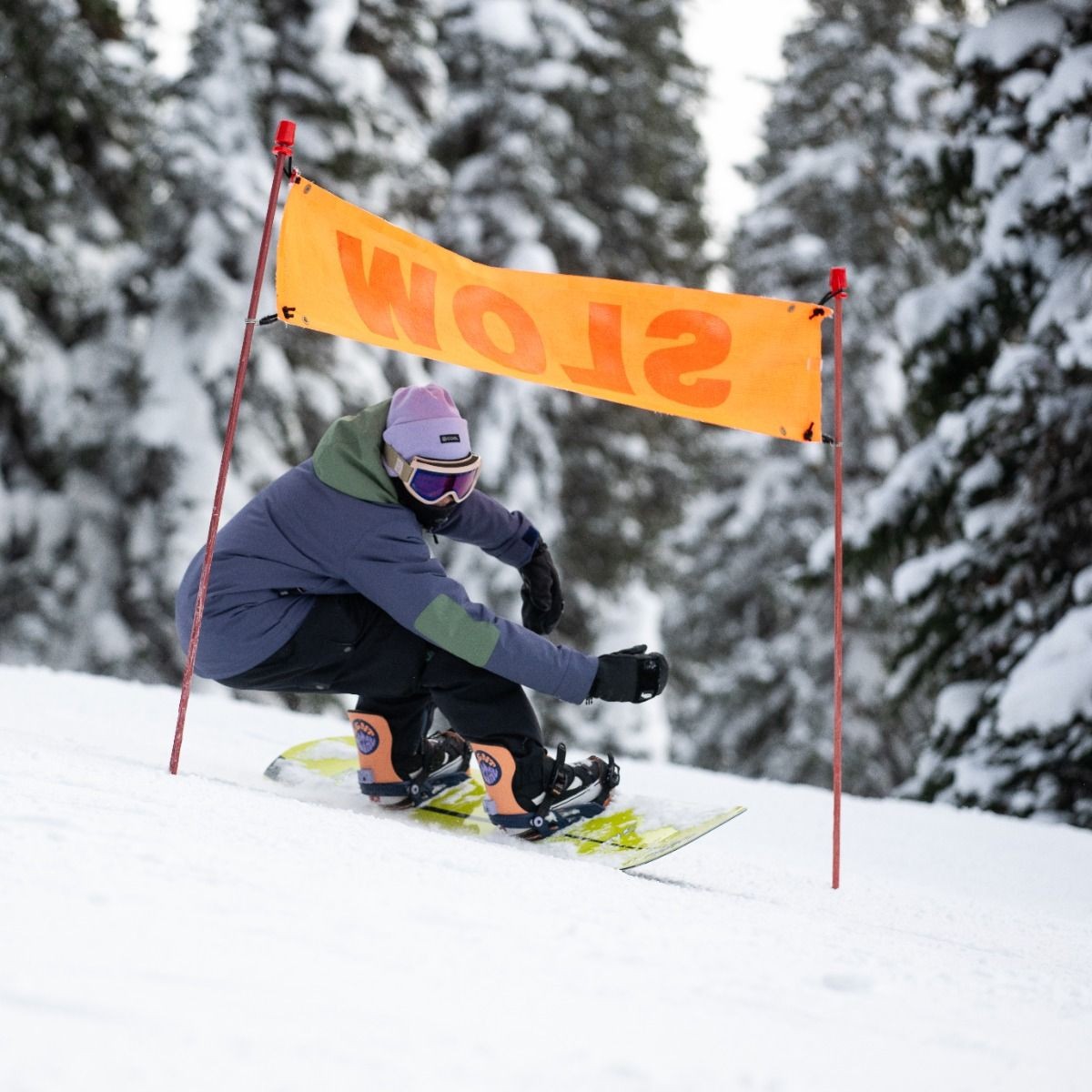 Bentmetal Stylist Orgbl Snowboard Bağlama