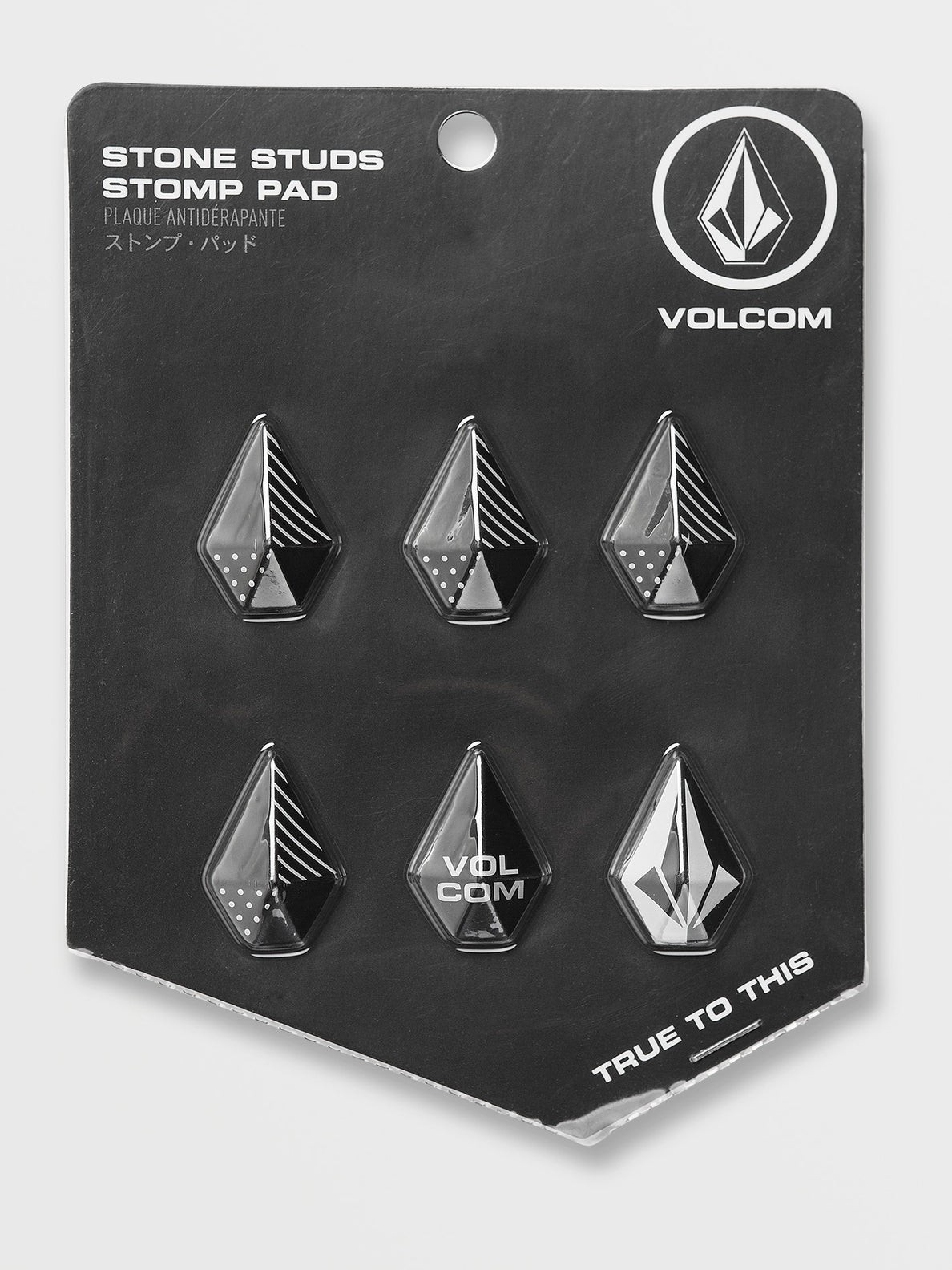 Volcom Stone Studs Blk Stomp Pad