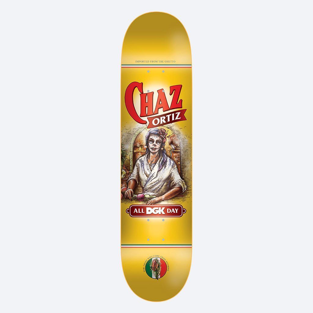 DGK Williams Ghetto Disciples 8.1 Deck Green