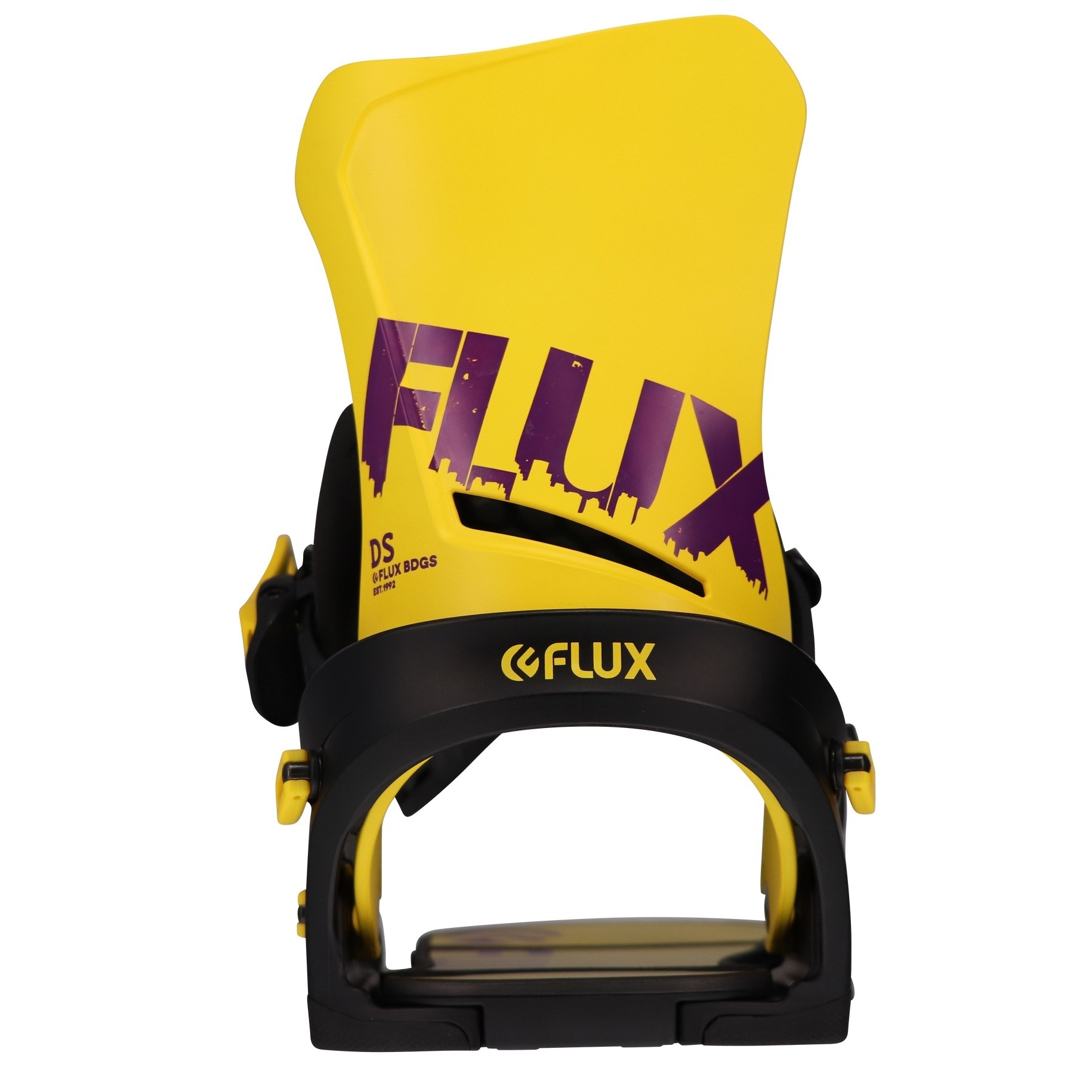 Flux Ds Yellow Purple Snowboard Binding