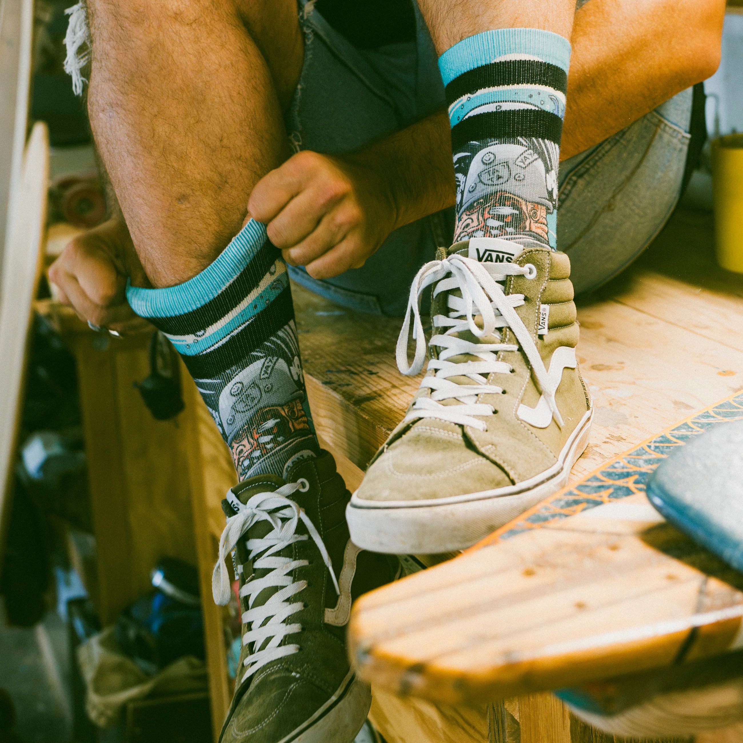 American Socks Son of bch Mid High Sg Çorap