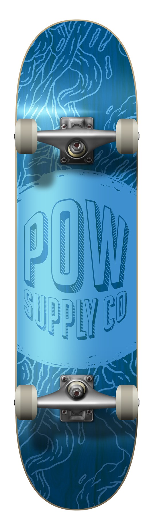 Pow Supply Co 8,0 Logo Orb B Complete Kaykay