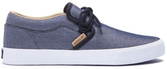 Supra Cuba Blk White Shoes