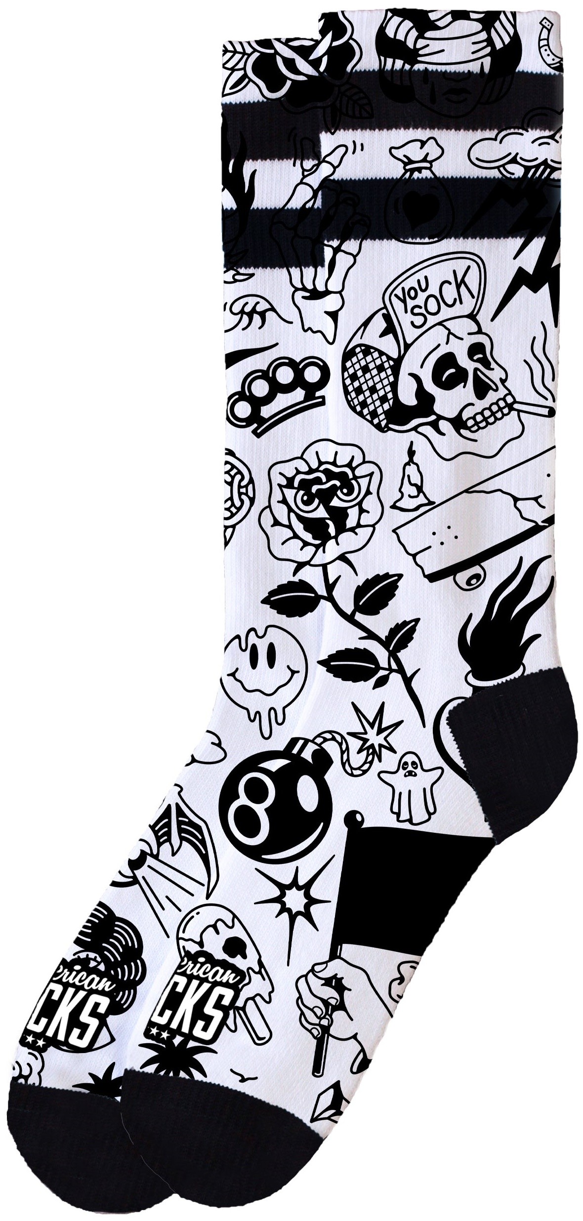 American Socks Worth It Mid High Sg Çorap