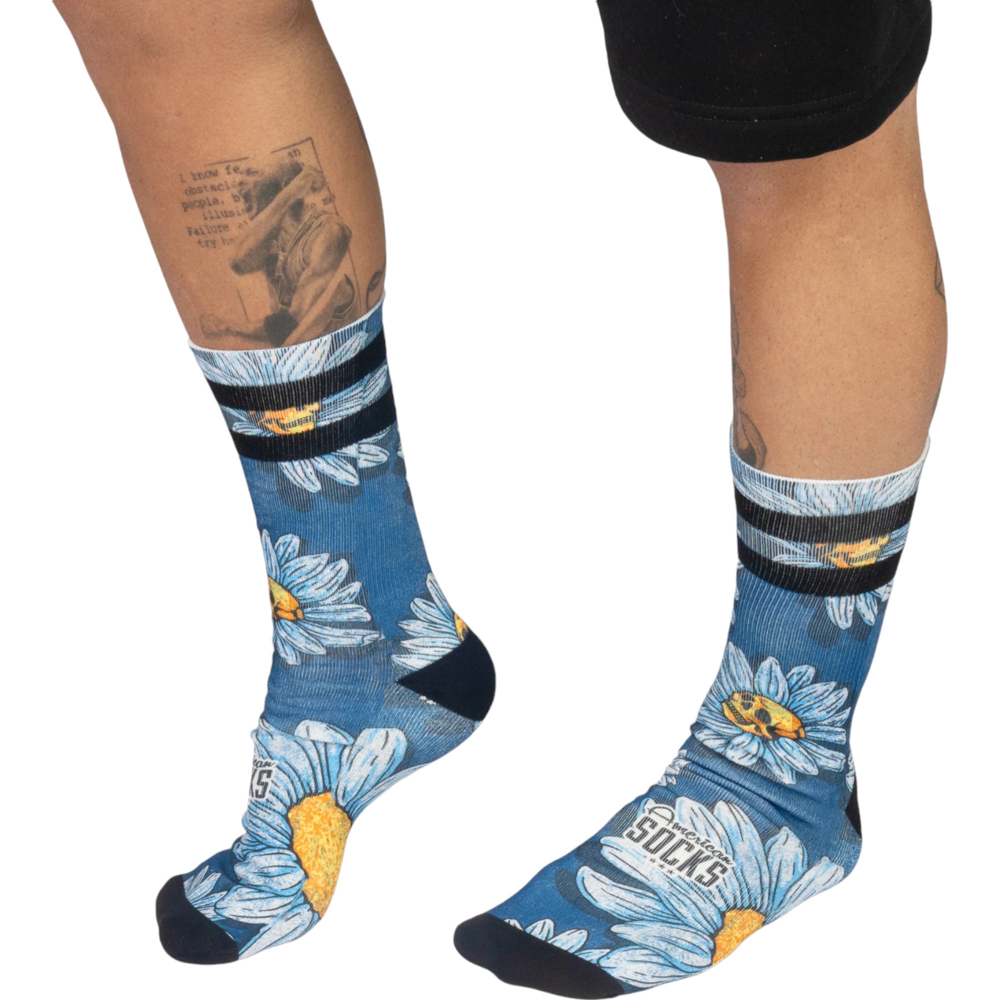 American Socks Daisies Mid High Sg Çorap