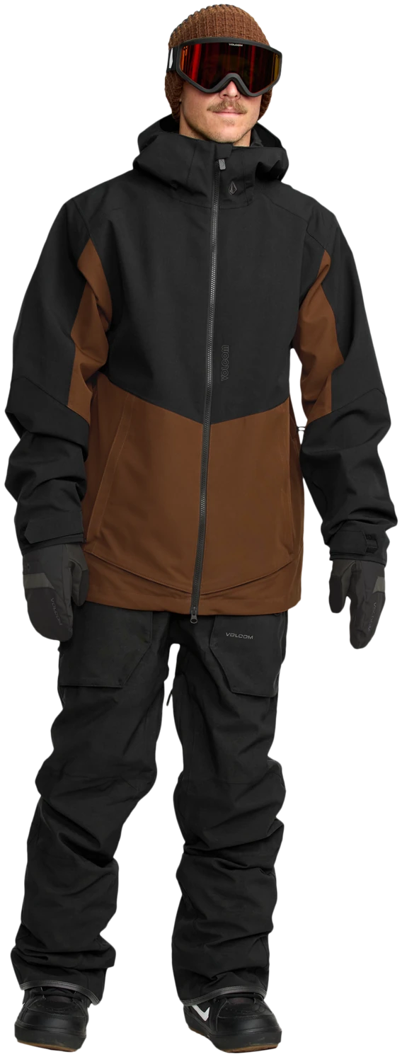 Volcom Brighton Fullzip B Erkek Snowboard Mont