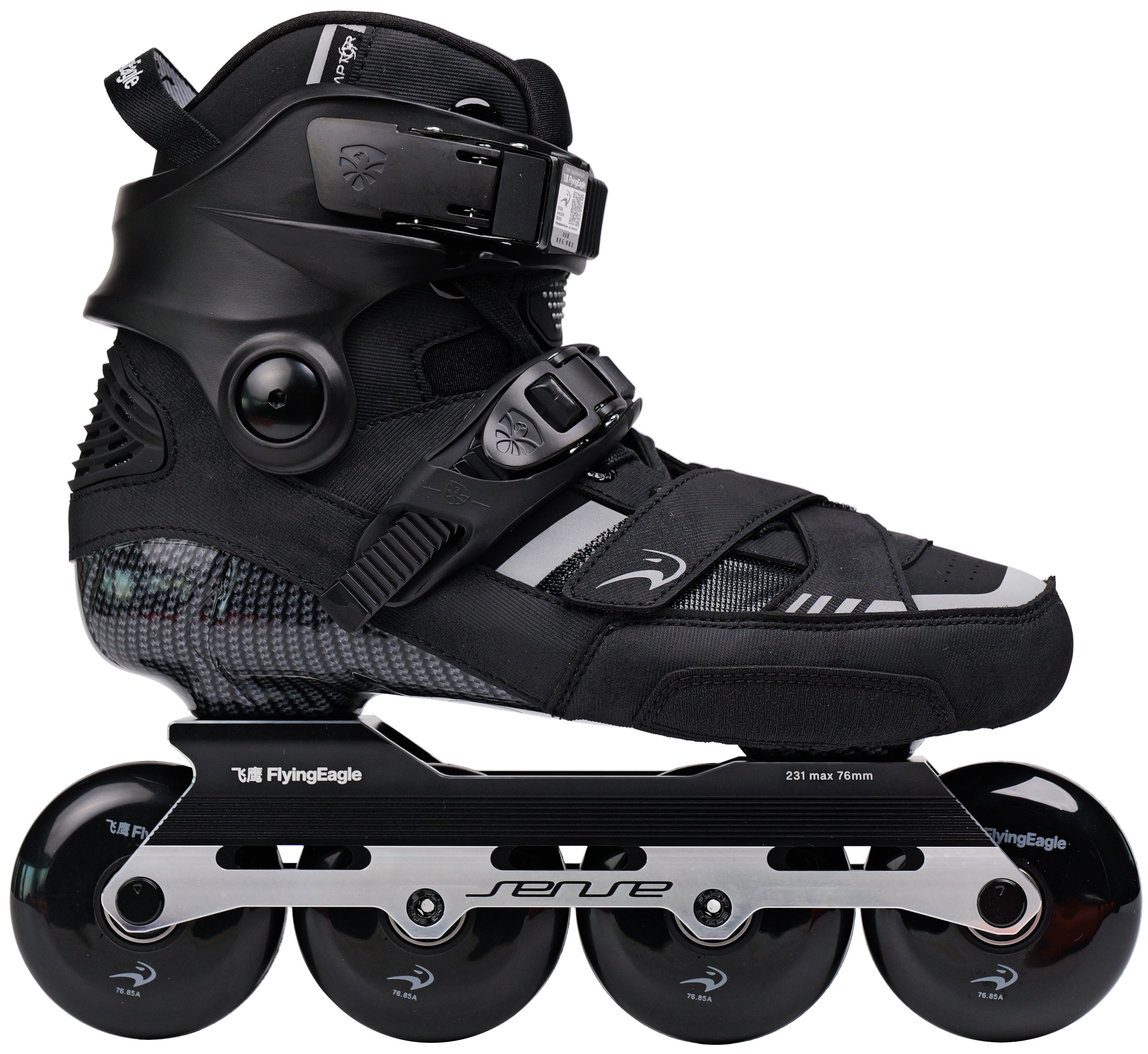 Flying Eagle Raptor Black Urban Paten