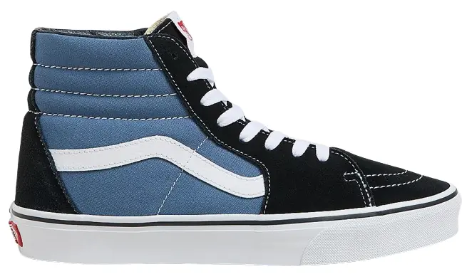 Vans Sk8-Hi 青 スエード Vans Skate Sk8 Hi Navw Ayakkabı