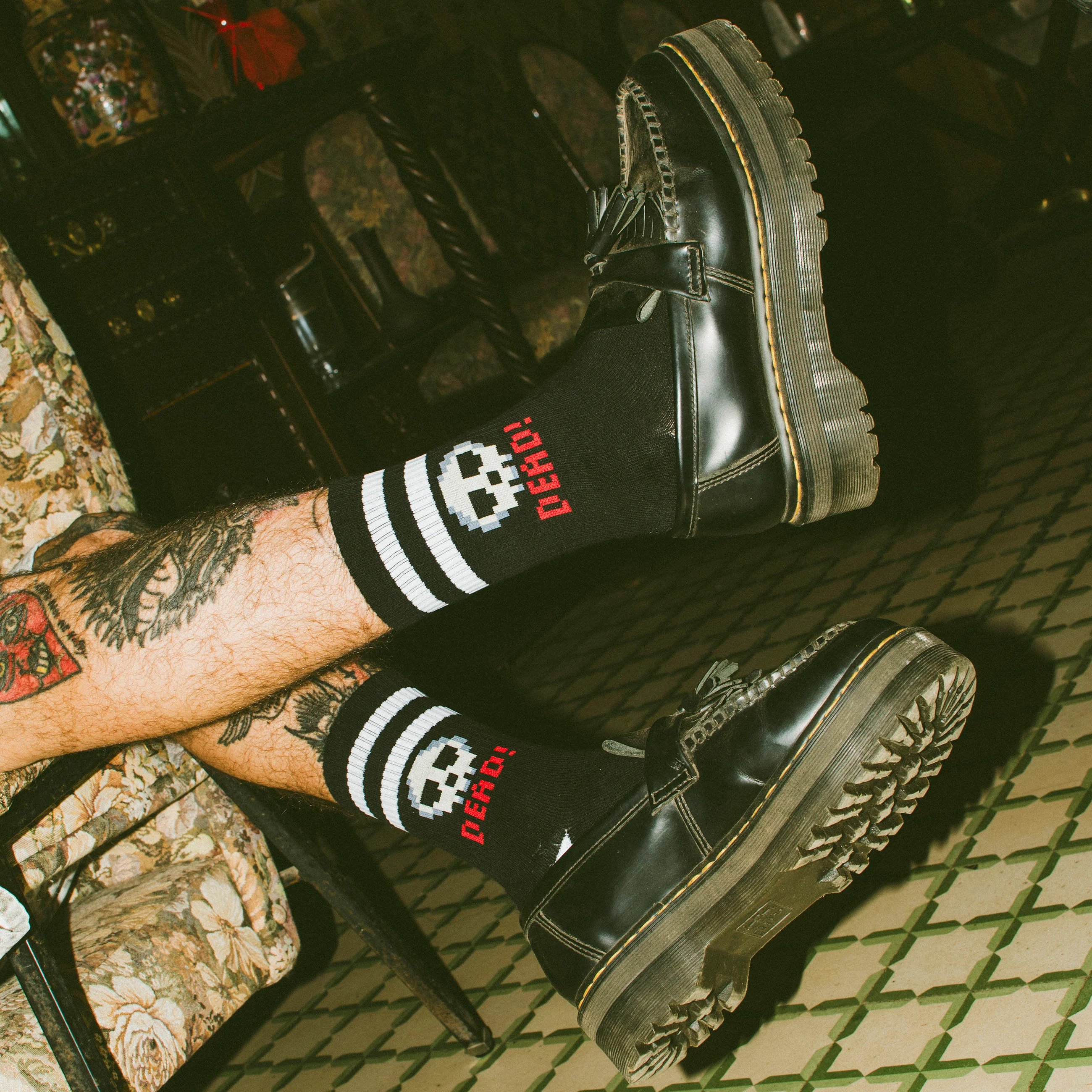 American Socks Dead Mid High Çorap