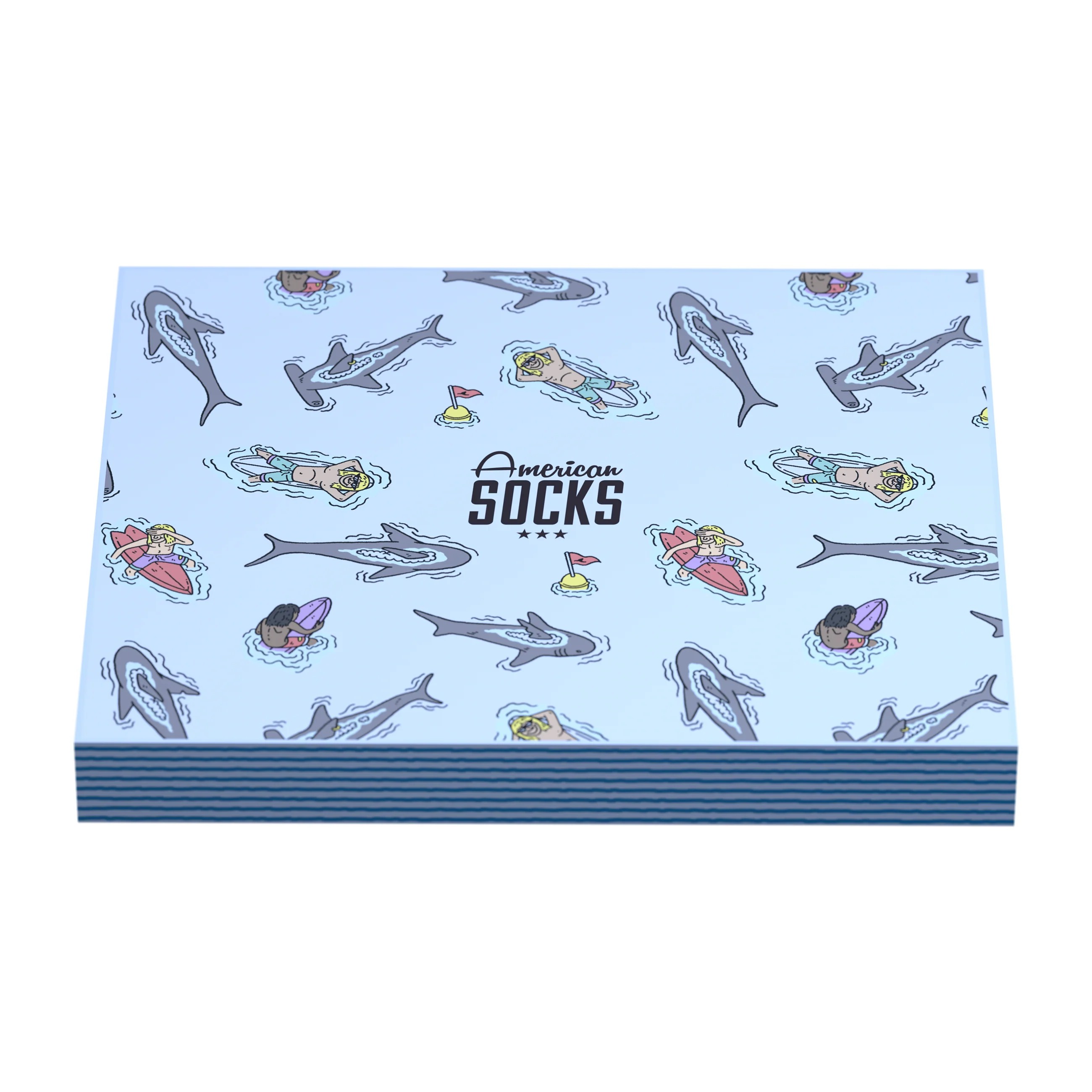 American Socks Surfer Hediyelik 3'lü Çorap Seti