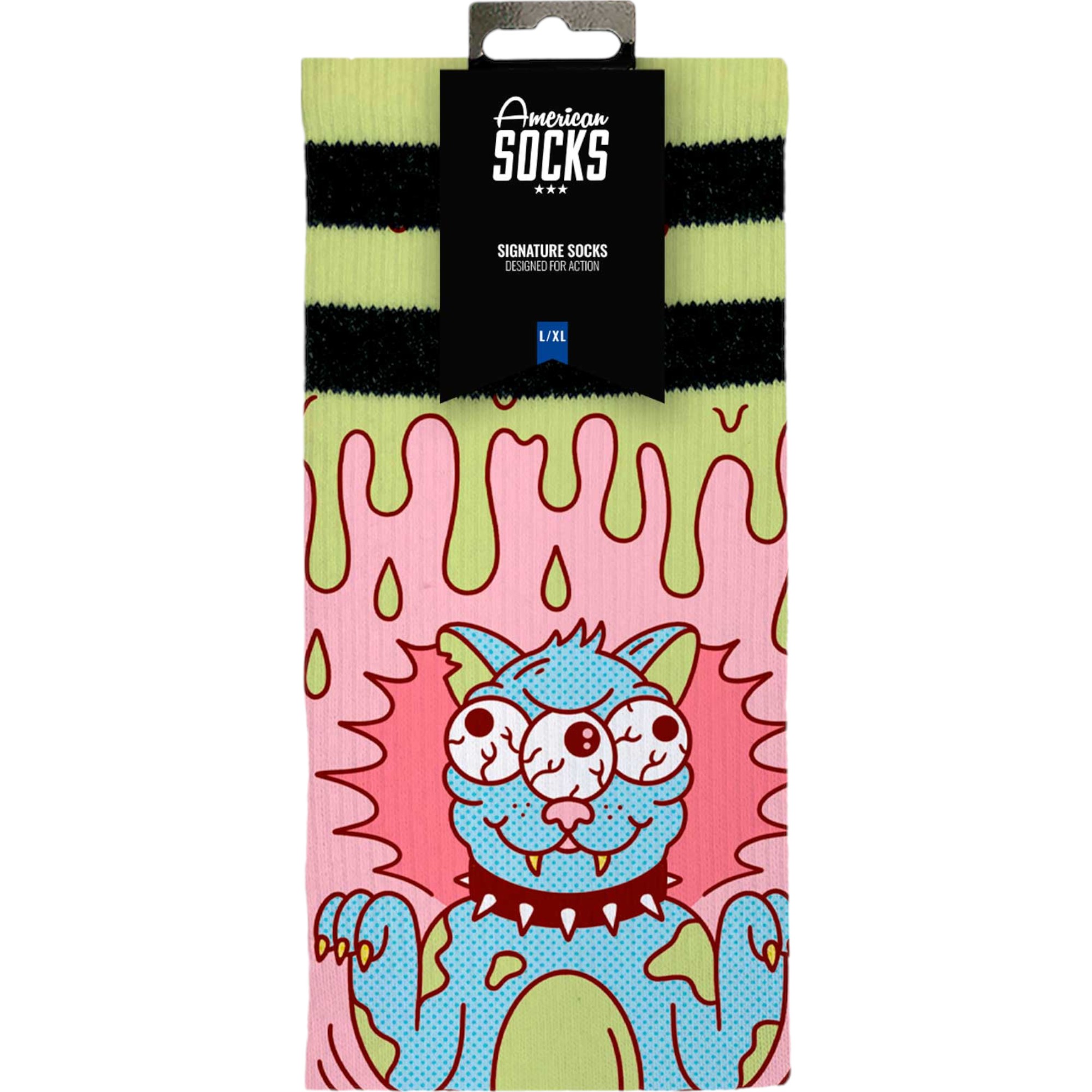 American Socks Radioact Mid High Sg Çorap