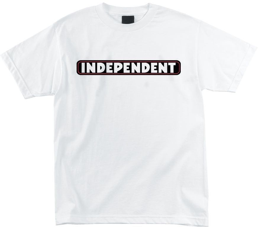 Independent Bar Logo Wht Tişört
