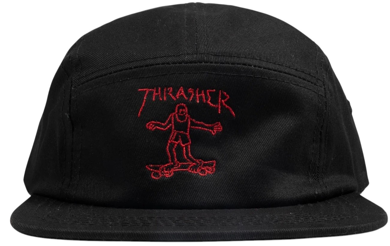 Thrasher Gonz 5 Panel Hat Blk Şapka