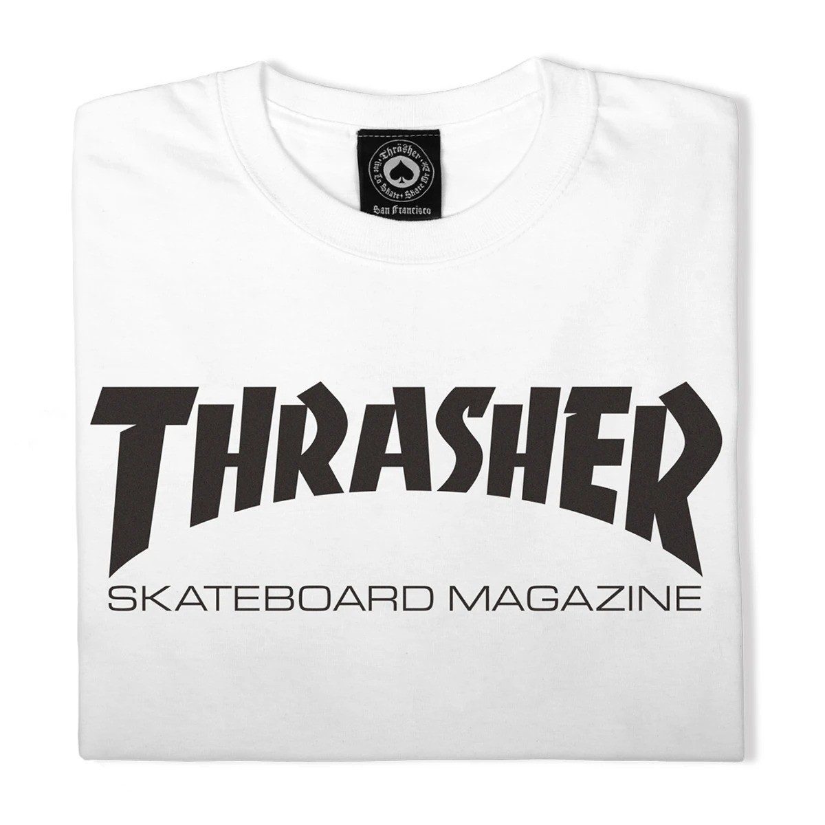 Thrasher Skatemag White Tişört