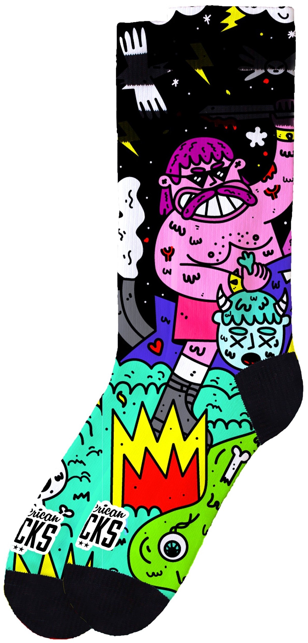 American Socks Barbarian Mid High Sg Çorap