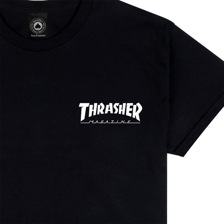 Thrasher Little Thrasher Black Tişört