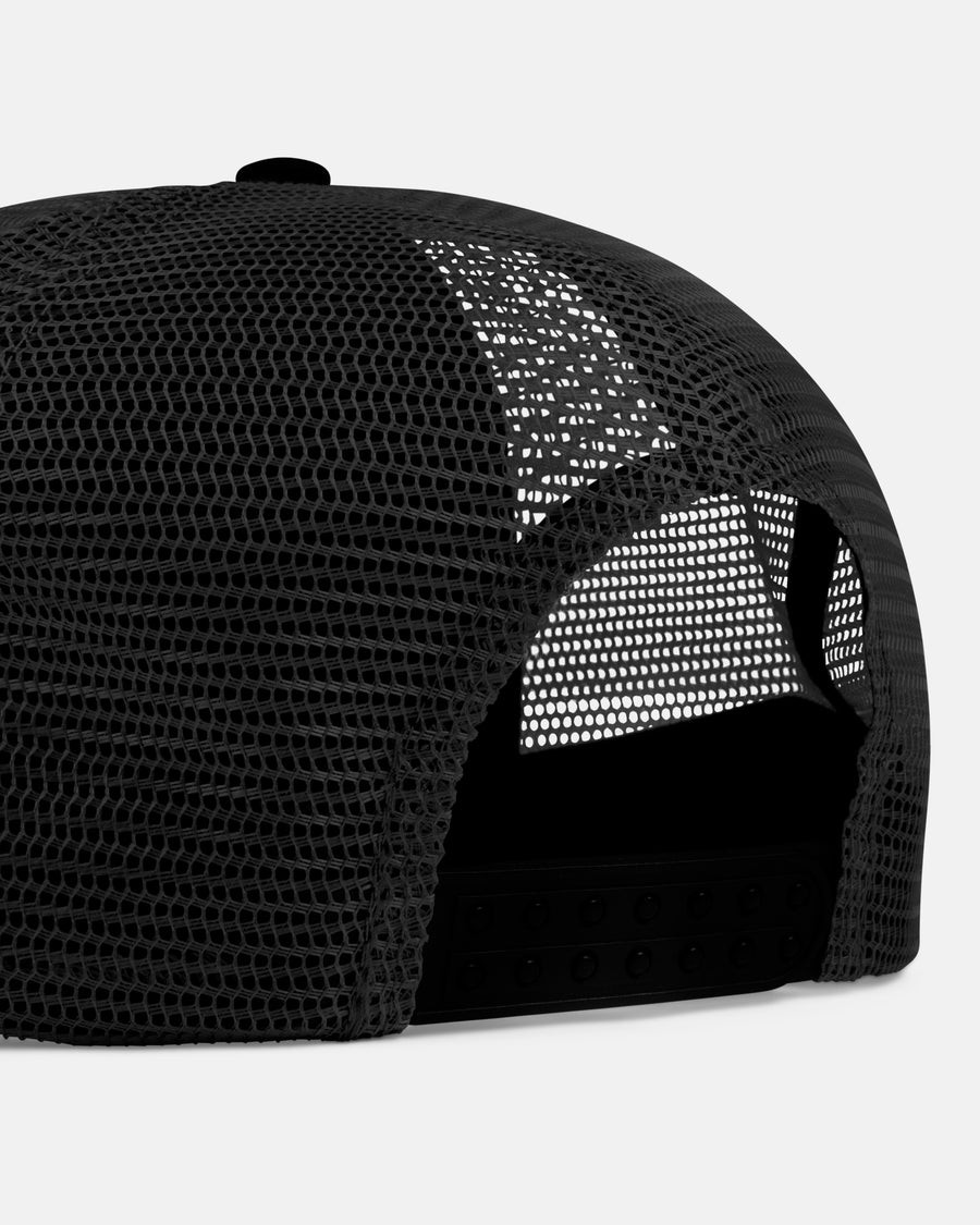 Thrasher Flame Black Trucker Şapka