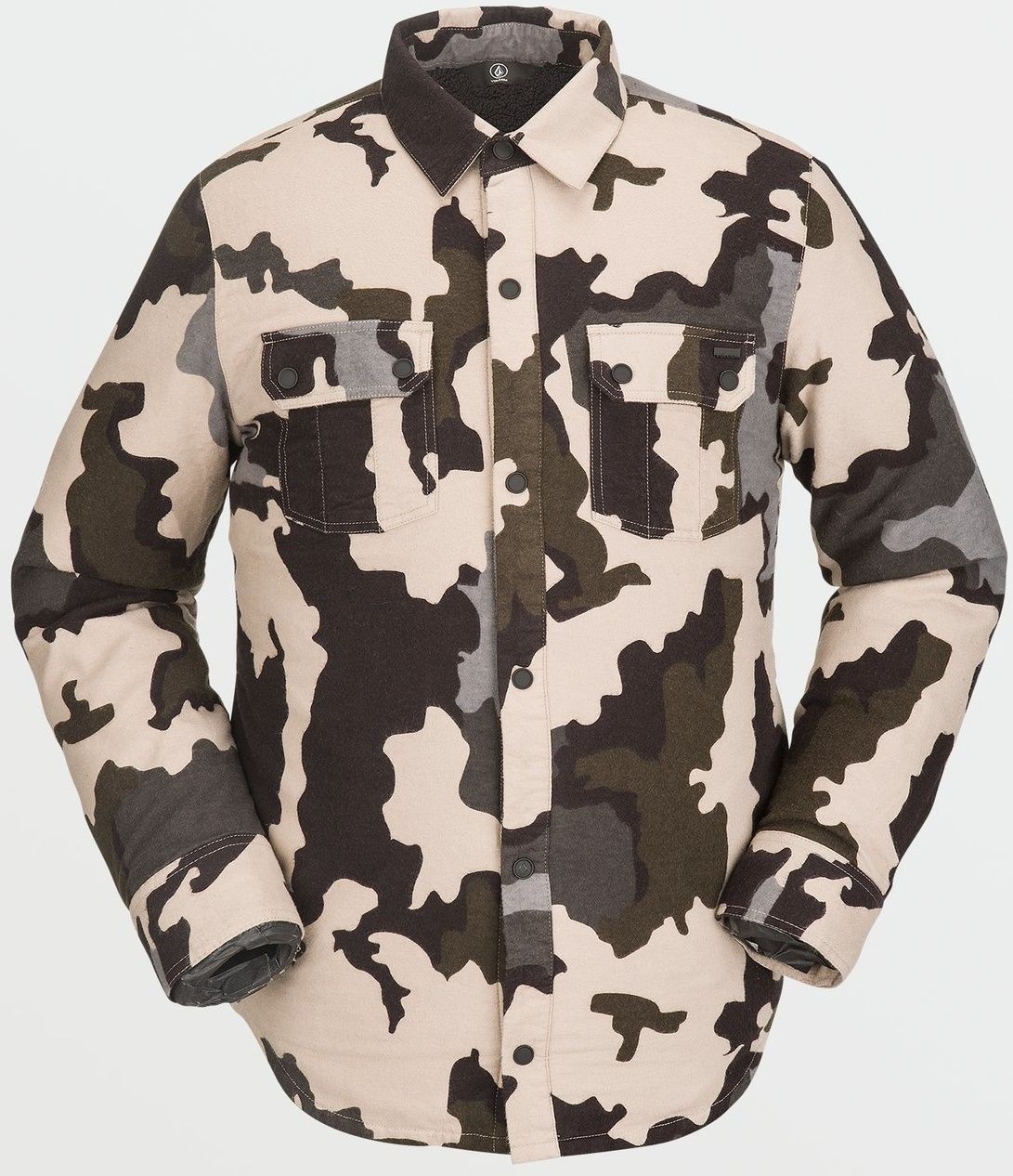 Volcom Sherpa Flnl Dlk Mens Light Snowboard Jacket