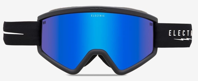 Electric Hex Inv Matte Blk Bluc Snow Goggle