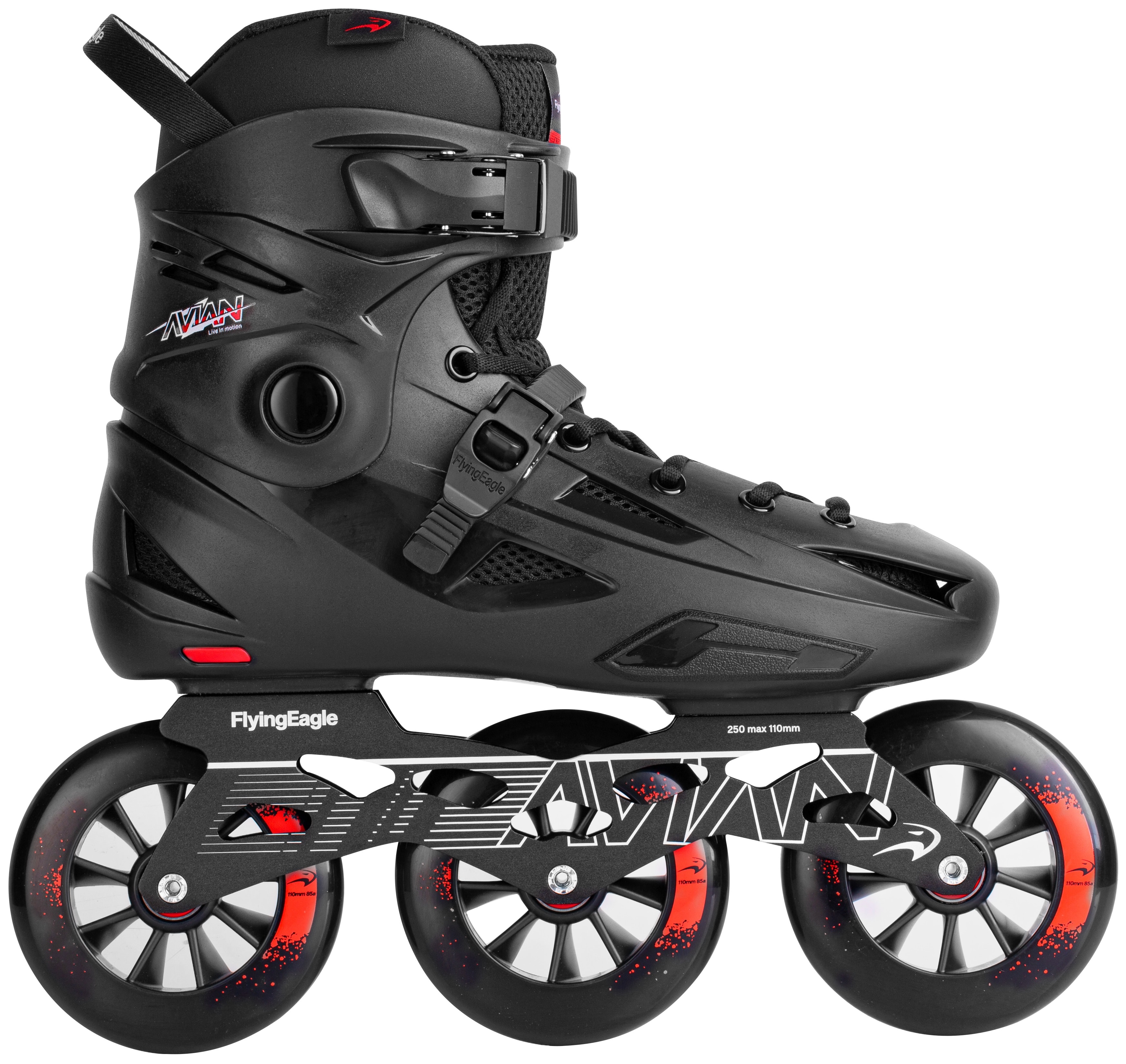 Flying Eagle Avian T110 Black Red Urban Paten