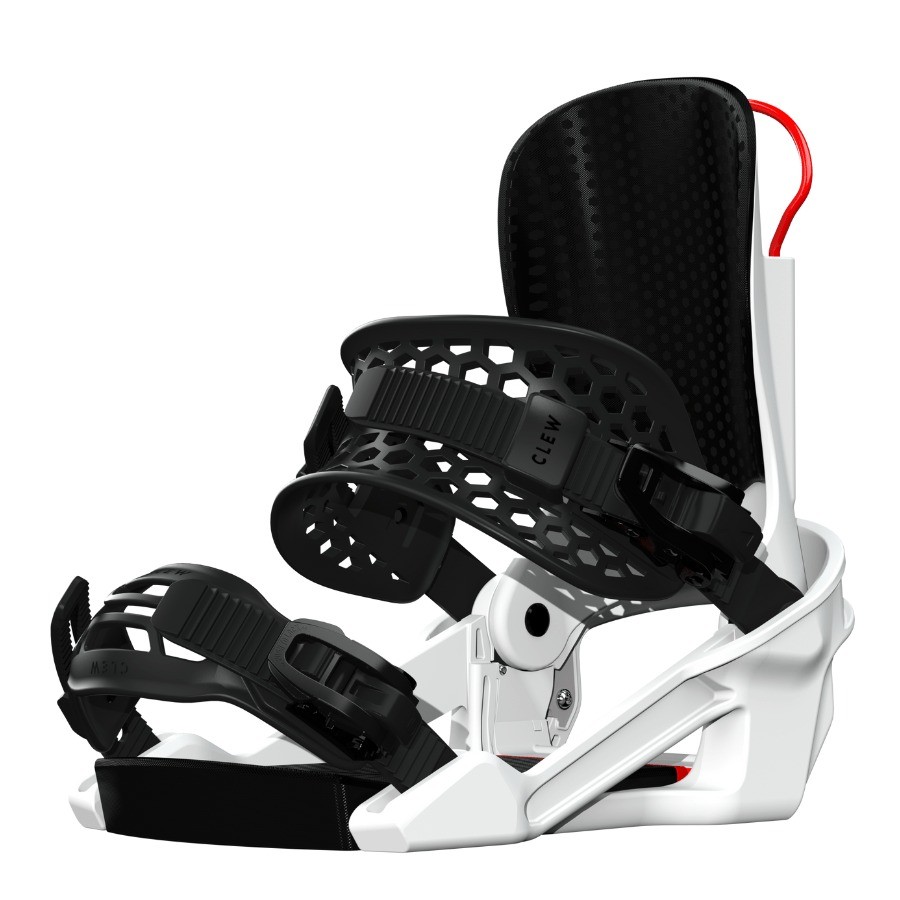 Clew Freedom 1.0 White Snowboard Binding