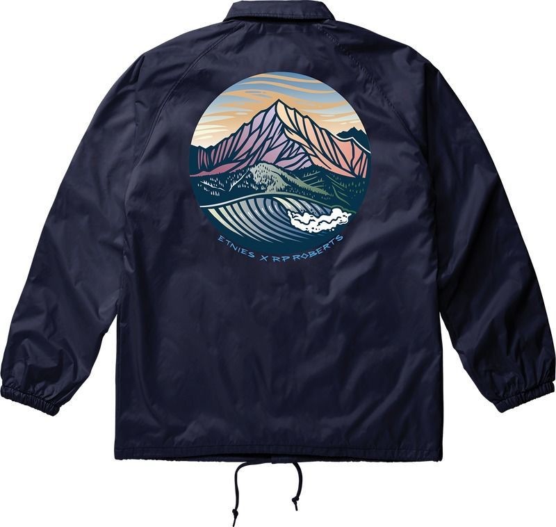 Etnies Rp Coaches Navy Jacket