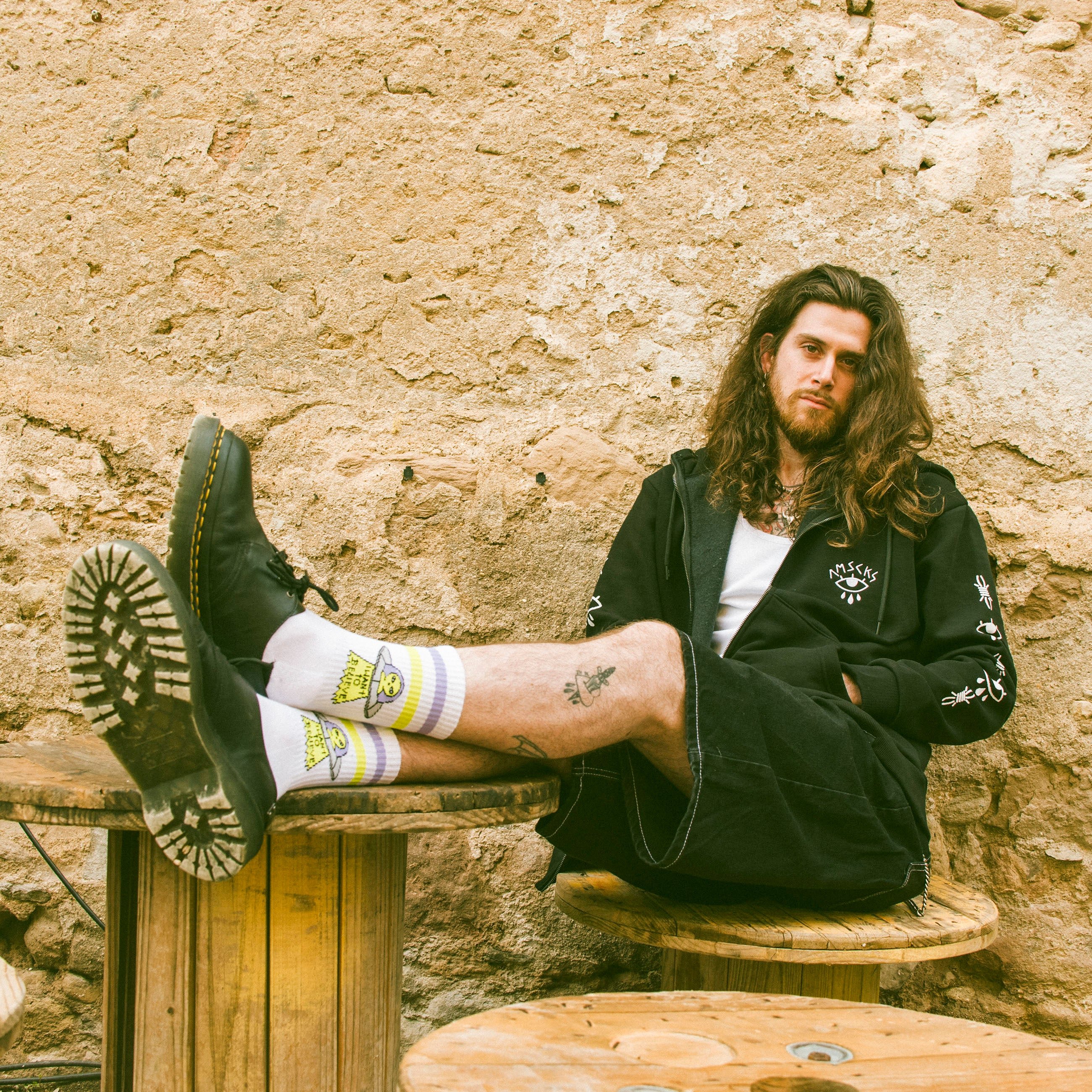 American Socks Believe Mid High Çorap