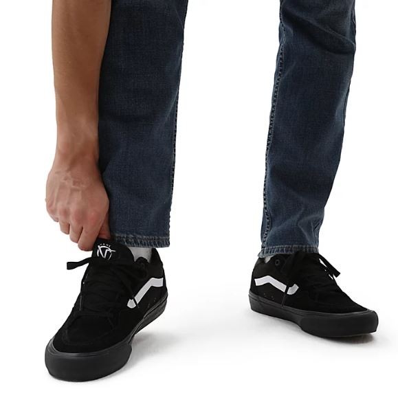 Vans Rowan Blk Blk Wht Ayakkabı