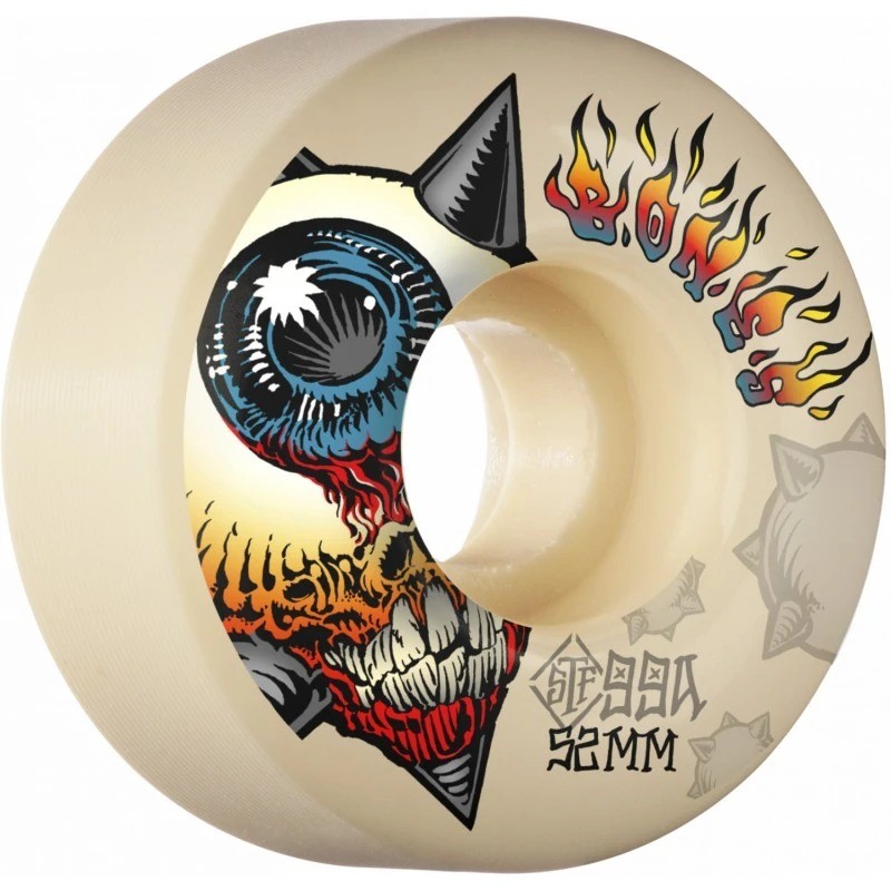 Bones Iron Sun 52mm 99A Kaykay Tekerlek Seti