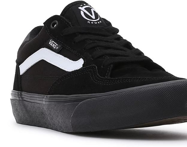 Vans Rowan Blk Blk Wht Ayakkabı