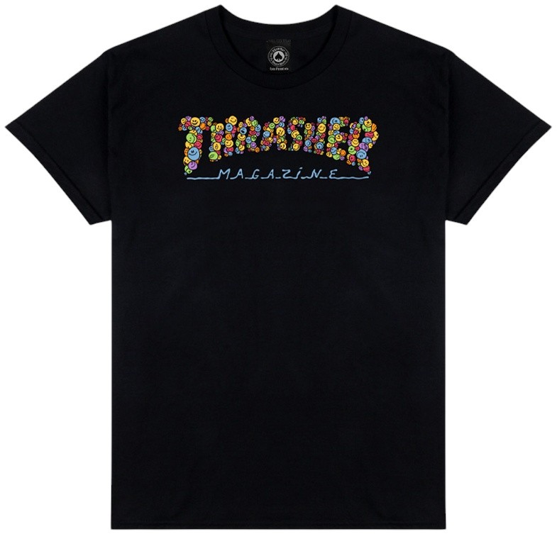 Thrasher Smile By Spanky Blk Tişört